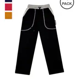 indiweaves Boys Pack of 4 High-Rise Track Pants-picture-22