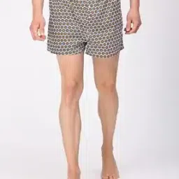 Floral Printed Cotton Boxers-image-48