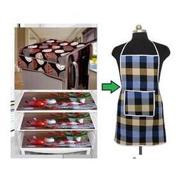 Printed Fridge Cover & Fridge Mat Set-image-8