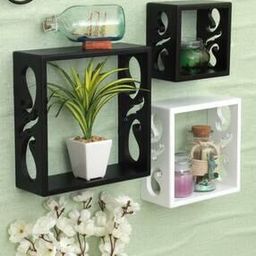 Set of 3 Cube Shelves-37
