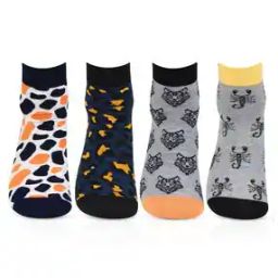 Abstract Ankle-Length Socks-picture-25