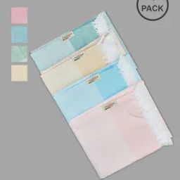 Pack of 4 Striped Bath Towel-image-5