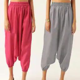 Pack of 2 Harem Pants with Elasticated Waistband-image-72