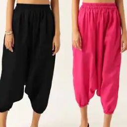 Pack of 2 Harem Pants with Elasticated Waistband-image-19