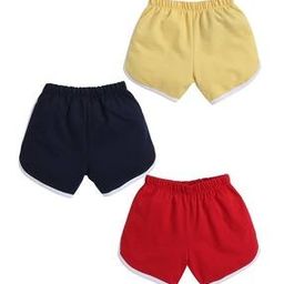 Pack of 3 Sports Shorts with Elasticated Waist-picture-28