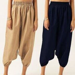 Pack of 2 High-Rise Harem Pants with Elasticated Waistband-picture-28
