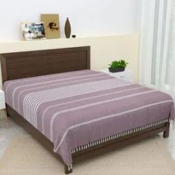 150 TC Striped Double Cotton Bedcover 240 x 220 cm-image-107