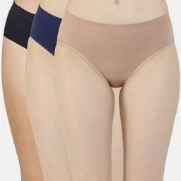 zivame Pack of 3 Full-Coverage Hipsters image 1