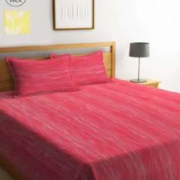 Set of 2 King Size Bedcovers with Pillow Covers-image-30