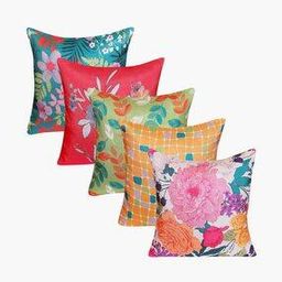 home centre Set of 5 Printed Cushion Covers 16'' x 16''-picture-25