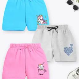 Pack of 3 Shorts with Drawstring Waist-10