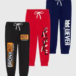 Pack of 3 Typographic Print Joggers with Drawstring Waist-picture-18
