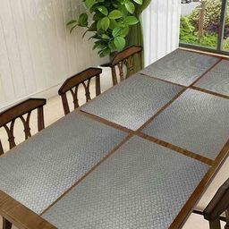 revexo Set of 6 Geometric Print Placemats image 1