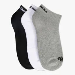 Pack of 3 Socks with Logo Pattern-image-46