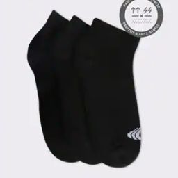 Pack of 3 Socks with Logo Pattern-image-63