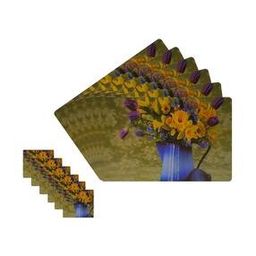 Waterproof Placemats with 6 Pcs Tea Coasters Set-image-5