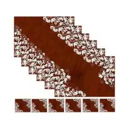Waterproof Placemats with 6 Pcs Tea Coasters Set -image-28