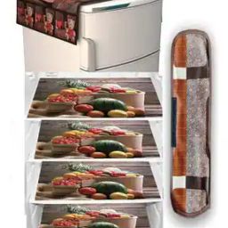 Fridge Top Cover with Fridge Mats-image-87