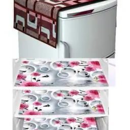 Fridge Top Cover with Fridge Mats-image-12