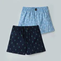Pack of 2 Printed Boxer Set-image-14