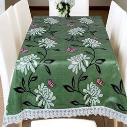 4-Seater Floral Print Table Cover-image-99