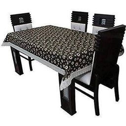 4-Seater Floral Print Table Cover-image-51