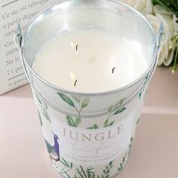 Printed Tin Jar Lemon Grass Scented Candle-image-13