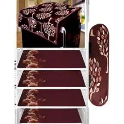 Fridge Top Cover with Fridge Mats-37