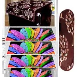 Fridge Top Cover with Fridge Mats-image-13