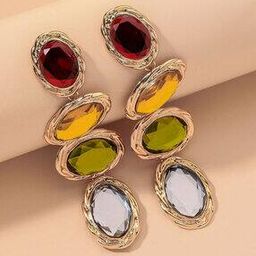 fabula Gold-Plated Drop Earrings-picture-35