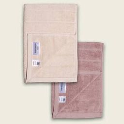 Set of 2 Cotton Hand Towels 24" x 16"-49