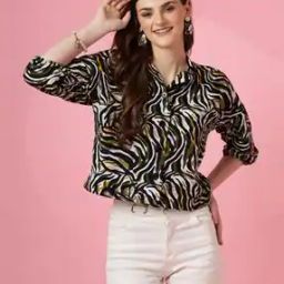 Women Printed Relaxed Fit Shirt-picture-14