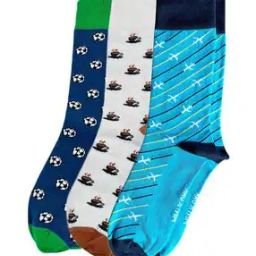 Men Ankle-Length Pack Of 3 Socks-image-29