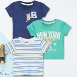 Boys Printed T-shirts - Pack of 3-78