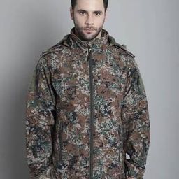 Men Regular Fit Camouflage Jacket-image-69