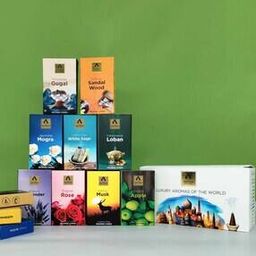 Combo Natural Incense Dhoop Cone Gift Set with 12 Exotic Fragrances-image-52
