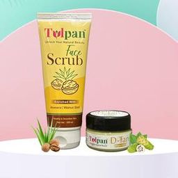 Tulpan Face Scrub & D-Tan Face Pack-34