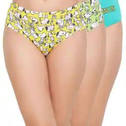 Women Pack of 3 Printed Hipster Panties-image-37