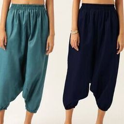 Pack of 2 Harem Pants with Elasticated Waistband-picture-23