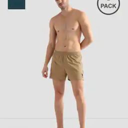 Men Cotton Boxers Pack of 2   -image-42
