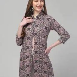 Women Printed Regular Fit Shrug-11