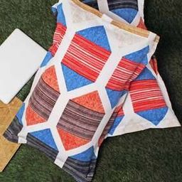 Pack of 2 Abstract Print Pillow Covers-image-94