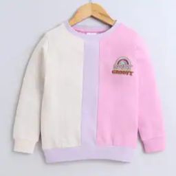 Girls Graphic Print Crew-Neck Sweatshirt-image-12