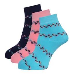 Pack of 3 Ankle-Length Socks-image-34