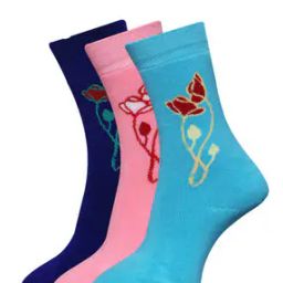 Pack of 3 Mid-Calf Length Socks-image-58