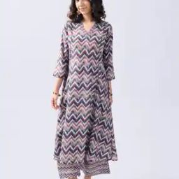 Aztec Flared Kurti-image-16