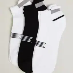 max Men Striped Ankle-length Socks - Pack of 3-picture-38