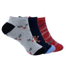 Pack of 3 Ankle-Length Socks-image-87