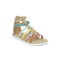 Girls Open-Toe Gladiators with Zip Closure-22
