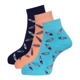 Pack of 3 Ankle-Length Socks-24